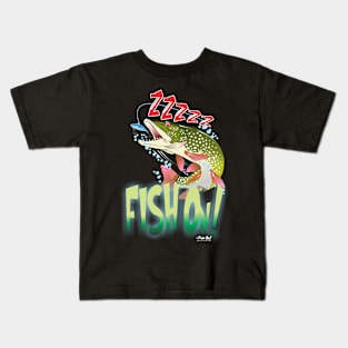 Musky Fish On Kids T-Shirt